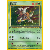 Pinsir 9/64 Jungle Set 1st Edition Holo Rare Pokemon Card NEAR MINT TCG
