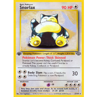 Snorlax 27/64 Jungle Set 1st Edition Rare Pokemon Card NEAR MINT TCG