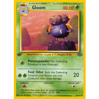 Gloom 37/64 Jungle Set 1st Edition Uncommon Pokemon Card NEAR MINT TCG