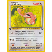 Lickitung 38/64 Jungle Set 1st Edition Uncommon Pokemon Card NEAR MINT TCG