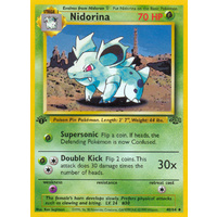 Nidorina 40/64 Jungle Set 1st Edition Uncommon Pokemon Card NEAR MINT TCG
