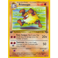 Primeape 43/64 Jungle Set 1st Edition Uncommon Pokemon Card NEAR MINT TCG
