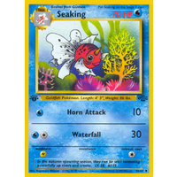 Seaking 46/64 Jungle Set 1st Edition Uncommon Pokemon Card NEAR MINT TCG