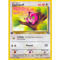 Jigglypuff 54/64 Jungle Set 1st Edition Common Pokemon Card NEAR MINT TCG