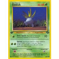 Oddish 58/64 Jungle Set 1st Edition Common Pokemon Card NEAR MINT TCG