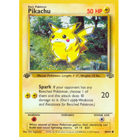 Pikachu 60/64 Jungle Set 1st Edition Common Pokemon Card NEAR MINT TCG