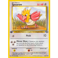 Spearow 62/64 Jungle Set 1st Edition Common Pokemon Card NEAR MINT TCG