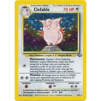 Clefable 1/64 Jungle Set Unlimited Holo Rare Pokemon Card NEAR MINT TCG