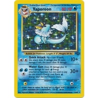 Vaporeon 12/64 Jungle Set Unlimited Holo Rare Pokemon Card NEAR MINT TCG