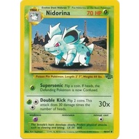 Nidorina 40/64 Jungle Set Unlimited Uncommon Pokemon Card NEAR MINT TCG