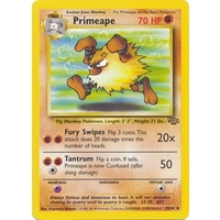 Primeape 43/64 Jungle Set Unlimited Uncommon Pokemon Card NEAR MINT TCG