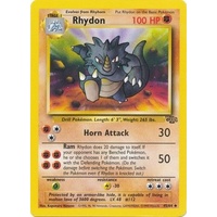 Rhydon 45/64 Jungle Set Unlimited Uncommon Pokemon Card NEAR MINT TCG