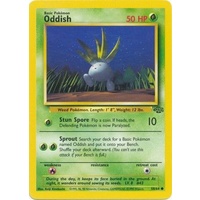 Oddish 58/64 Jungle Set Unlimited Common Pokemon Card NEAR MINT TCG
