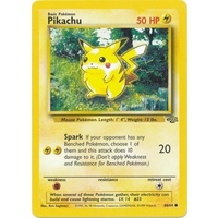 Pikachu 60/64 Jungle Set Unlimited Common Pokemon Card NEAR MINT TCG