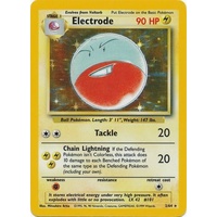Electrode 2/64 Jungle Set No Set Symbol Misprint Unlimited Holo Rare Pokemon Card NEAR MINT TCG