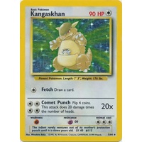 Kangaskhan 5/64 Jungle No Set Symbol Misprint Set Unlimited Holo Rare Pokemon Card NEAR MINT TCG