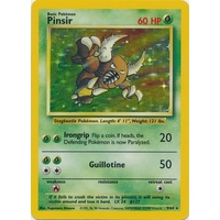 Pinsir 9/64 Jungle Set No Set Symbol Misprint Unlimited Holo Rare Pokemon Card NEAR MINT TCG