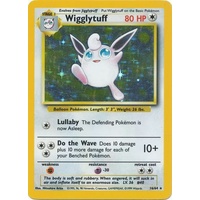 Wigglytuff 16/64 Jungle Set No Set Symbol Misprint Unlimited Holo Rare Pokemon Card NEAR MINT TCG