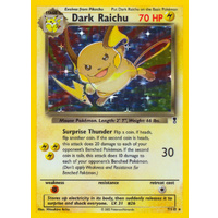 Dark Raichu 7/110 Legendary Collection Holo Rare Pokemon Card NEAR MINT TCG