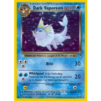 Dark Vaporeon 9/110 Legendary Collection Holo Rare Pokemon Card NEAR MINT TCG