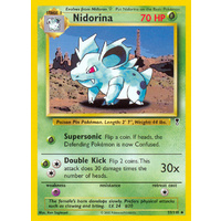 Nidorina 55/110 Legendary Collection Uncommon Pokemon Card NEAR MINT TCG