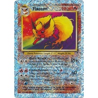 Flareon 10/110 Legendary Collection Reverse Holo Rare Pokemon Card NEAR MINT TCG