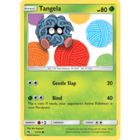 Tangela 1/214 SM Lost Thunder Common Pokemon Card NEAR MINT TCG