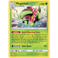 Meganium 8/214 SM Lost Thunder Holo Rare Pokemon Card NEAR MINT TCG