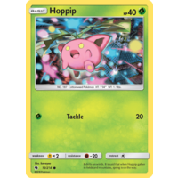 Hoppip 12/214 SM Lost Thunder Common Pokemon Card NEAR MINT TCG
