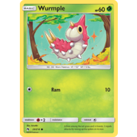 Wurmple 23/214 SM Lost Thunder Common Pokemon Card NEAR MINT TCG