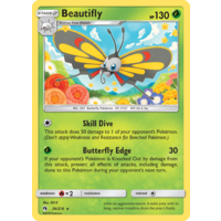 Beautifly 26/214 SM Lost Thunder Rare Pokemon Card NEAR MINT TCG