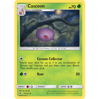 Cascoon 27/214 SM Lost Thunder Uncommon Pokemon Card NEAR MINT TCG