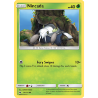 Nincada 29/214 SM Lost Thunder Common Pokemon Card NEAR MINT TCG