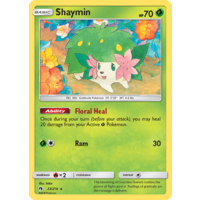 Shaymin 33/214 SM Lost Thunder Holo Rare Pokemon Card NEAR MINT TCG
