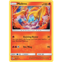 Moltres 38/214 SM Lost Thunder Rare Pokemon Card NEAR MINT TCG