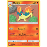 Quilava 41/214 SM Lost Thunder Uncommon Pokemon Card NEAR MINT TCG