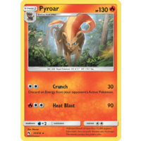 Pyroar 51/214 SM Lost Thunder Rare Pokemon Card NEAR MINT TCG