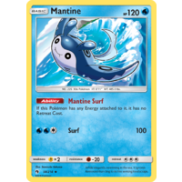 Mantine 58/214 SM Lost Thunder Uncommon Pokemon Card NEAR MINT TCG