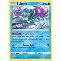 Suicune 59/214 SM Lost Thunder Holo Rare Pokemon Card NEAR MINT TCG