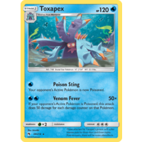Toxapex 69/214 SM Lost Thunder Rare Pokemon Card NEAR MINT TCG