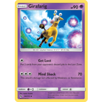 Girafarig 94/214 SM Lost Thunder Uncommon Pokemon Card NEAR MINT TCG