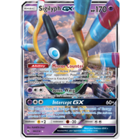 Sigilyph GX 98/214 SM Lost Thunder Holo Ultra Rare Pokemon Card NEAR MINT TCG