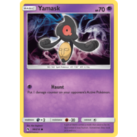 Yamask 99/214 SM Lost Thunder Common Pokemon Card NEAR MINT TCG