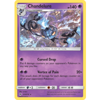 Chandelure 103/214 SM Lost Thunder Holo Rare Pokemon Card NEAR MINT TCG