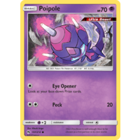 Poipole 107/214 SM Lost Thunder Common Pokemon Card NEAR MINT TCG