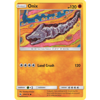 Onix 109/214 SM Lost Thunder Common Pokemon Card NEAR MINT TCG