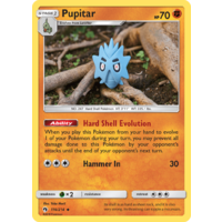 Pupitar 116/214 SM Lost Thunder Uncommon Pokemon Card NEAR MINT TCG
