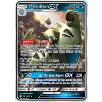Tyranitar GX 121/214 SM Lost Thunder Holo Ultra Rare Pokemon Card NEAR MINT TCG