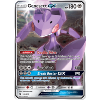 Genesect GX 130/214 SM Lost Thunder Holo Ultra Rare Pokemon Card NEAR MINT TCG