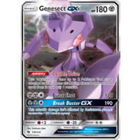Genesect GX 130/214 SM Lost Thunder Holo Ultra Rare Pokemon Card NEAR MINT TCG